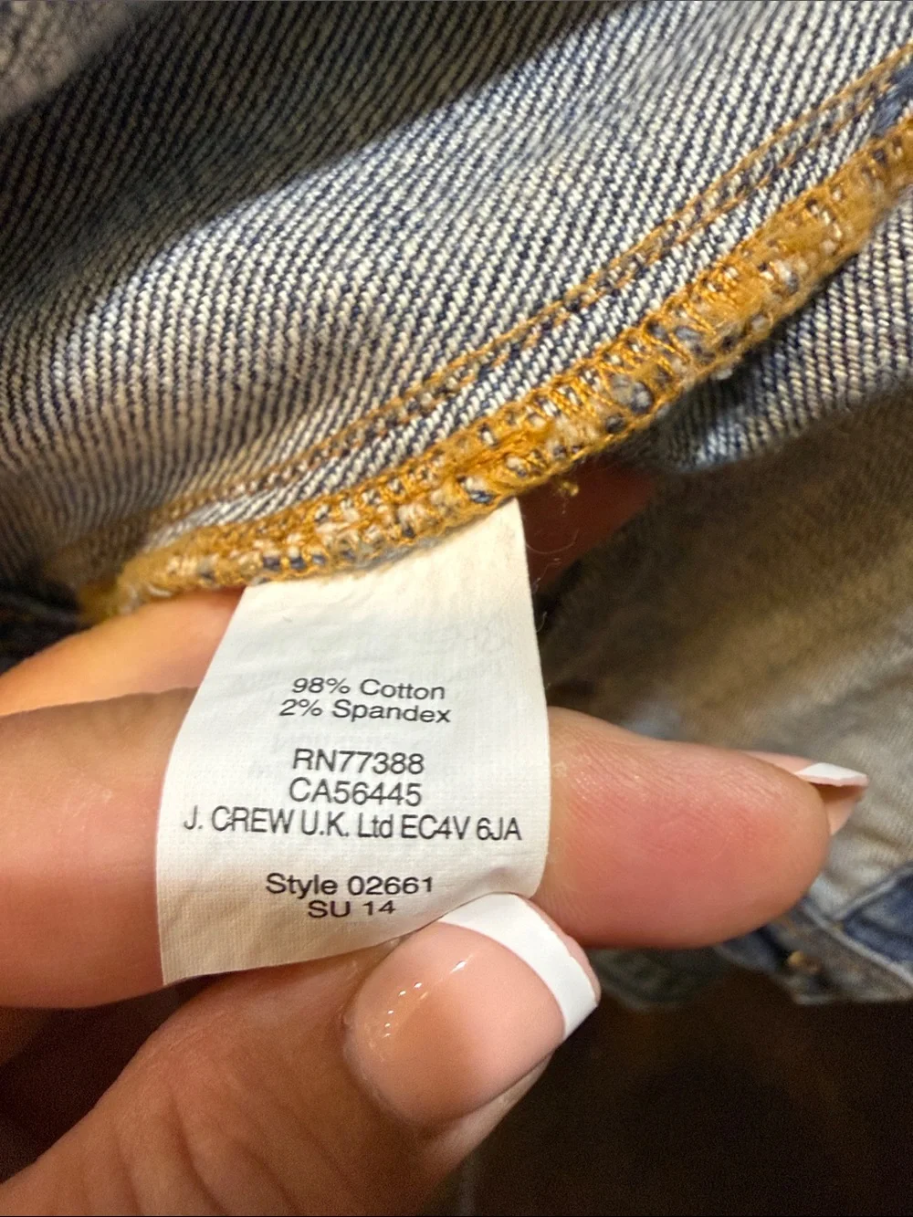 Classic Women's Denim Jacket - Blue, J. Crew brand, sz Medium, NWOT